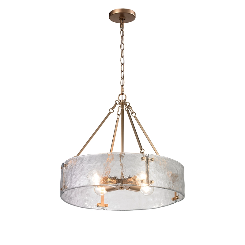 Moderne tekstureret glas lysekroner
