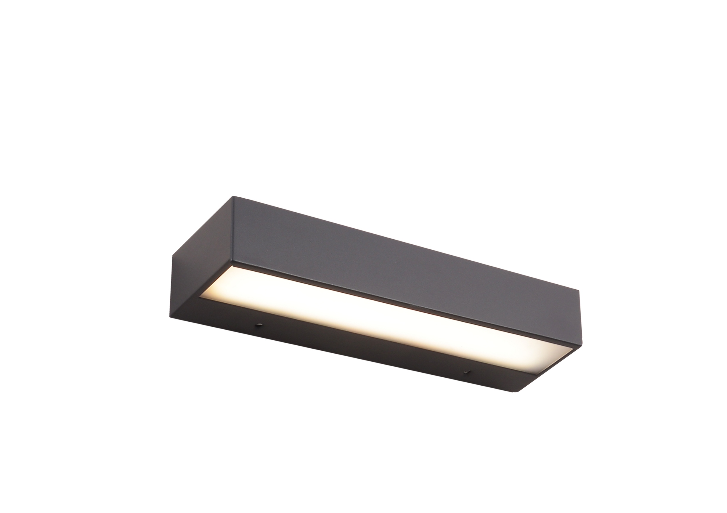 Rektangulær aluminium op og ned LED væglampe